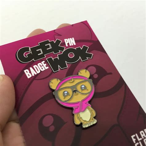 Flabslab — Geekwok Enamel Pin By Ume Toys