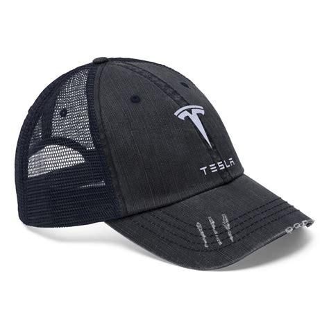 Tesla Caps Embroidery Hat Unisex Trucker Hat T For Mom Etsy