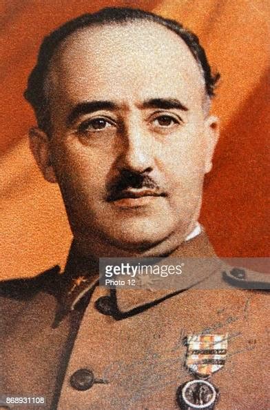 General Francisco Franco During The Spanish Civil War News Photo