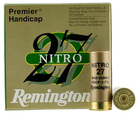 Remington 12 Gauge Ammunition Shot To Shot Sts12nh17 2 34” 75 Shot