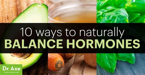 10 ways to balance hormones naturally