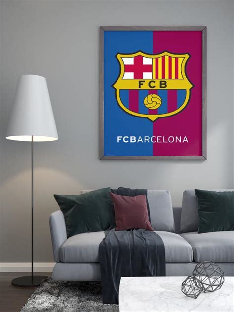 Fc Barcelona Godło Klubu Plakat Galeria Plakatu