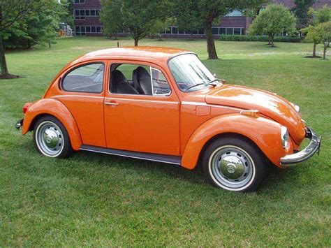 Orange 1973 Vw Super Beetle For Sale Buy Classic Volks