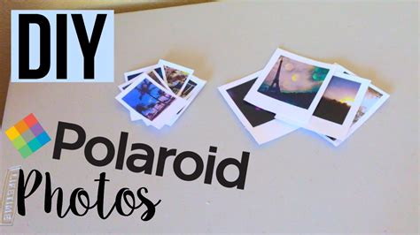 Hey guys, this is a diy polaroid picture tutorial. DIY Polaroid Pics: Tumblr Inspired | No Camera Needed ...