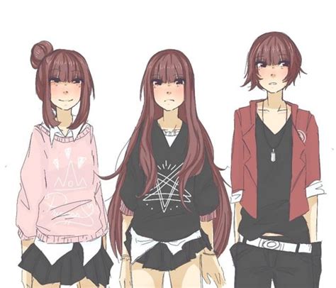Triplets Anime Art Amino