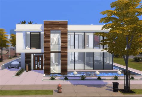 Sims 4 Modern House Latest Custom Content — Snootysims
