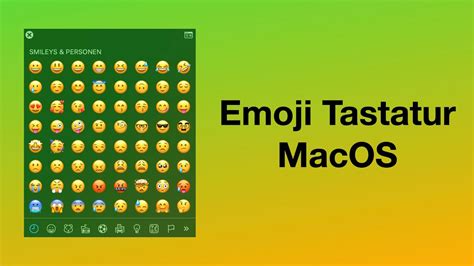 Emojisonderzeichen Tastatur Macos 2021 So Geht´s 4k Youtube