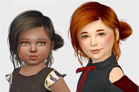 Fabienne Sims Hair Toddler Hair Sims 4 Sims 4