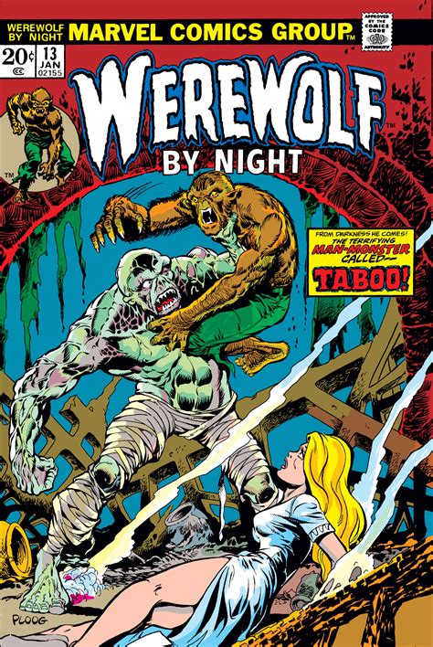 Werewolf By Night 1972 13 Comic Issues Marvel