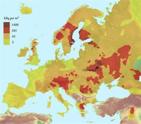 Search filehippo free software download. Areas in Europe most affected by Chernobyl radiation #Maps ...