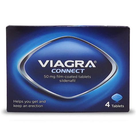 Viagra Connect 50mg Film Coated Tablets 4 Tablets Higgins Pharmacy