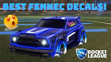 The Best Fennec Decals You Can Unlock In Rocket League Youtube
