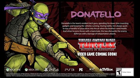 Teenage Mutant Ninja Turtles Mutants In Manhattan Donnie Gameplay