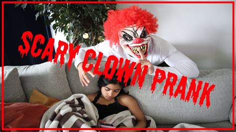 Scary Clown Prank Youtube
