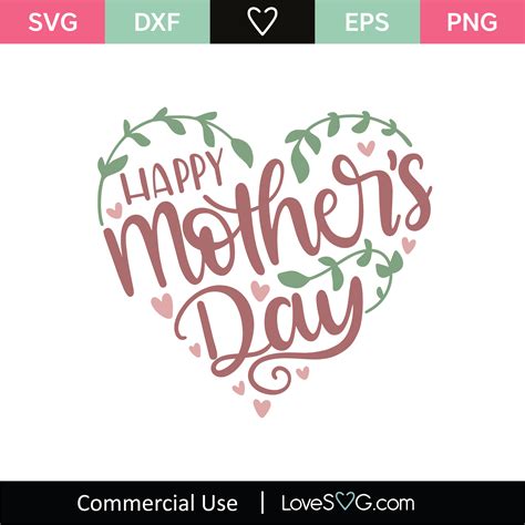 Happy Mothers Day Svg Cut File 2