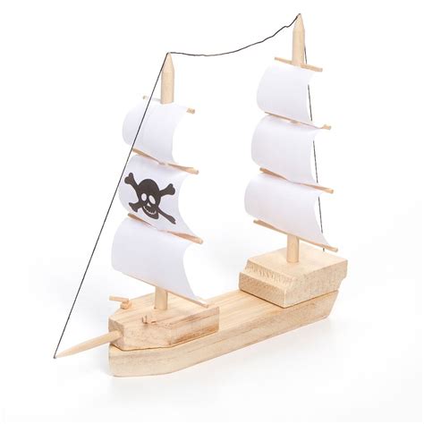Wooden Model Pirate Ship Kit By Creatology Woodworking Projects For