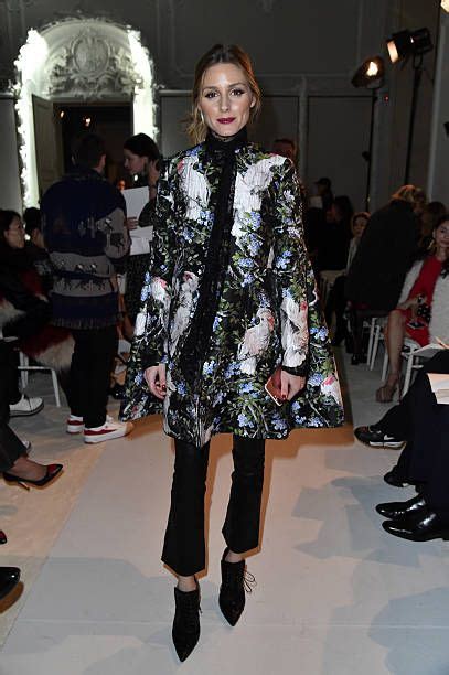 Olivia Palermo Attends The Giambattista Valli Haute Couture Spring