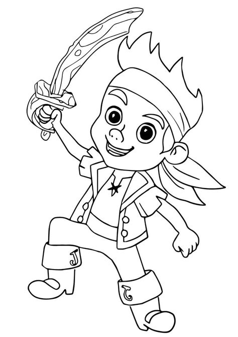 For your boy we have a collection of pirates coloring pages of excellent quality which you can download or print free of charge. Pirate Color Pages Easy - Coloring Sheets