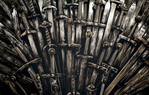 Wallpaper The Throne The Iron Throne Swords Games Of Thrones Iron
