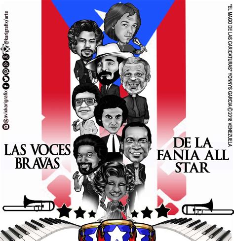 La Fania All Star Karigrafixarte Imagenes De Cantantes Musica