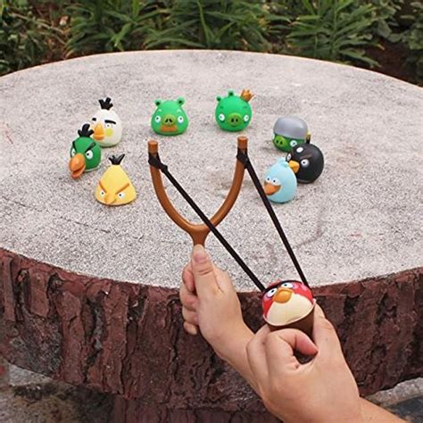 Eamarket Creative Angry Birds Slingshot Set Childrens Toys Birthday