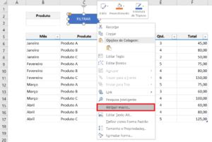 Segmentação de dados no Excel dicas para filtrar os dados Dashboard Design