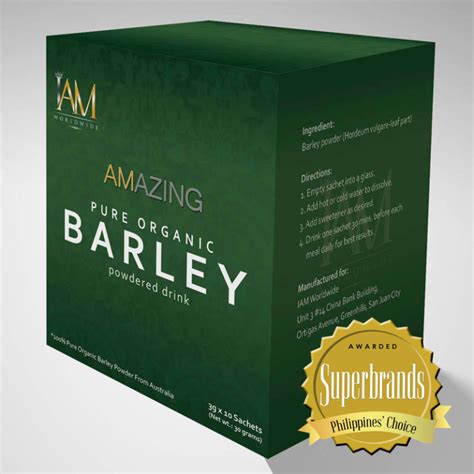 Amazing Pure Organic Barley Powdered Drink Iam Worldwide Bacolod