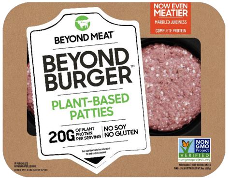 Beyond Meat Beyond Burger New Meatier Formulation Retail