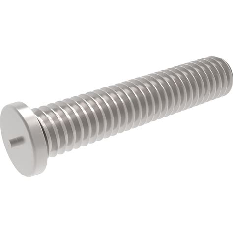 Metric A2 Stainless Steel Weld Studs M4 07 X 12mm Iso 13918 1000 Pcs