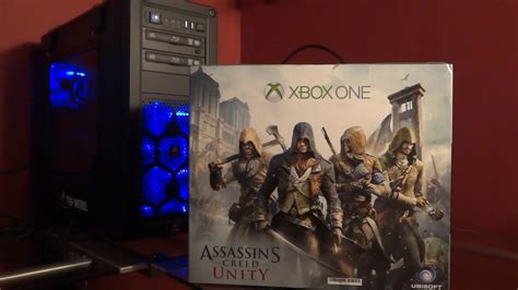 Xbox One Assassins Creed Unity Bundle Unboxing Review Youtube
