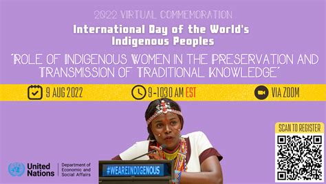 International Day Of The Worlds Indigenous Peoples 2022 Virtual