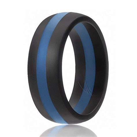 Roq Silicone Rubber Wedding Ring For Men Comfort Fit Mens Wedding