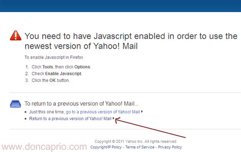 How To Switch Back To Old Yahoo Mail Classic