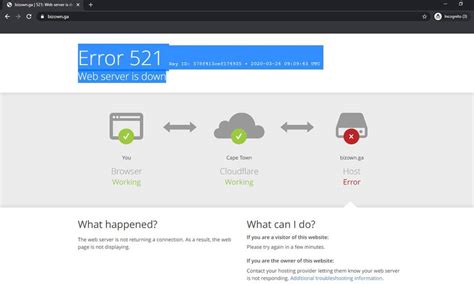 Nguy N Nh N V C Ch Fix L I Error Web Server Is Down