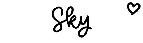 Sky Name Meaning Origin Variations And More