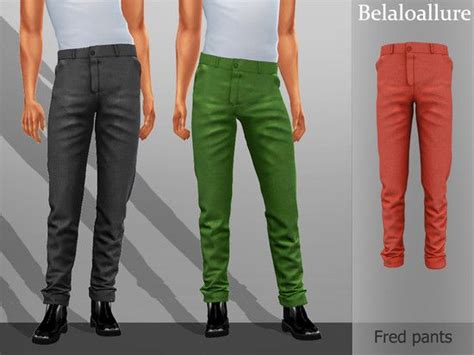Sims 4 Cc Downloads Male Cropped Pants Vsaautos