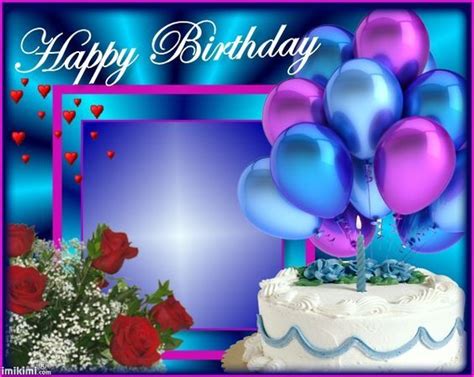 Image Result For Happy Birthday Cakes And Balloons Images