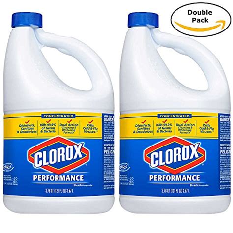 Clorox He Performance Bleach 121 Oz 2 Pack For All Your Cleaning Needs