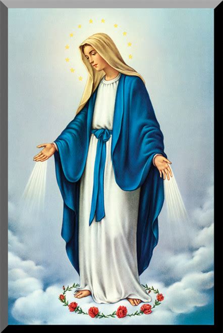 Our Lady Of Grace Wall Plaque Catholic To The Max Online Catholic Store