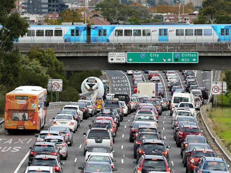 Melbourne Traffic Hitting Peak Hour Highs As Workers Spend An Average