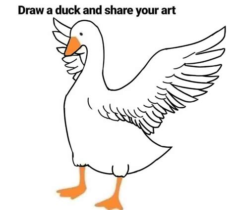 Best Responses To Draw A Duck And Share Your Art Success Life Lounge