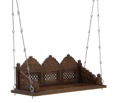 Carving Swing Seat For Ceiling Woodnhome