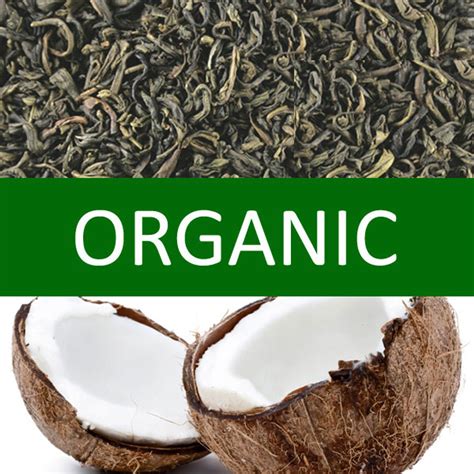 Organic Coconut Flavored Green Tea