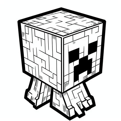 Creeper Ausmalbild Minecraft Ausmalbilder Zum Ausdrucken