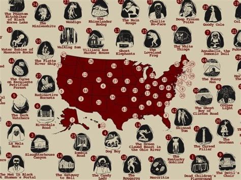 50 Scary Urban Legends From Each Us State