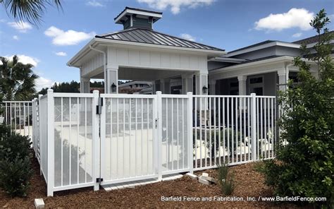 Aluminum Fence Barfield Fence And Fabrication