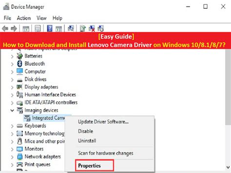 Lenovo Camera Driver Windows Download And Install Easy Guide