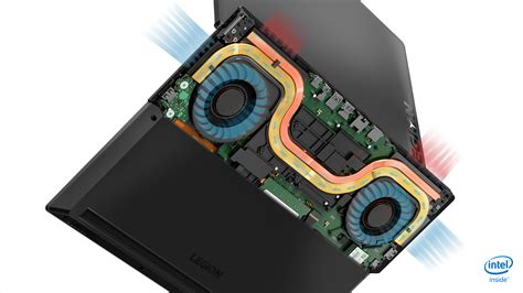 ίχνος μεταβλητός Στο ΕΔΑΦΟΣ Lenovo Legion Y530 Cooling Προξενείο φτυάρι