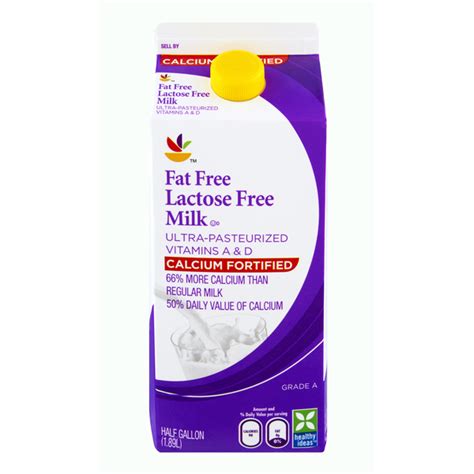 Save On Giant Milk Fat Free Lactose Free Calcium Fortified Order Online