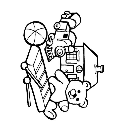 Toys Coloring Pages